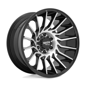 Moto Metal – MO807 – Black – 20″x10″ -18mm – Summer Wheels – MO80721050518N